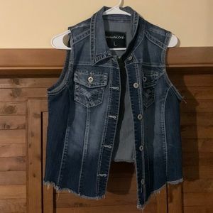 Maurice’s Blue Jean Vest